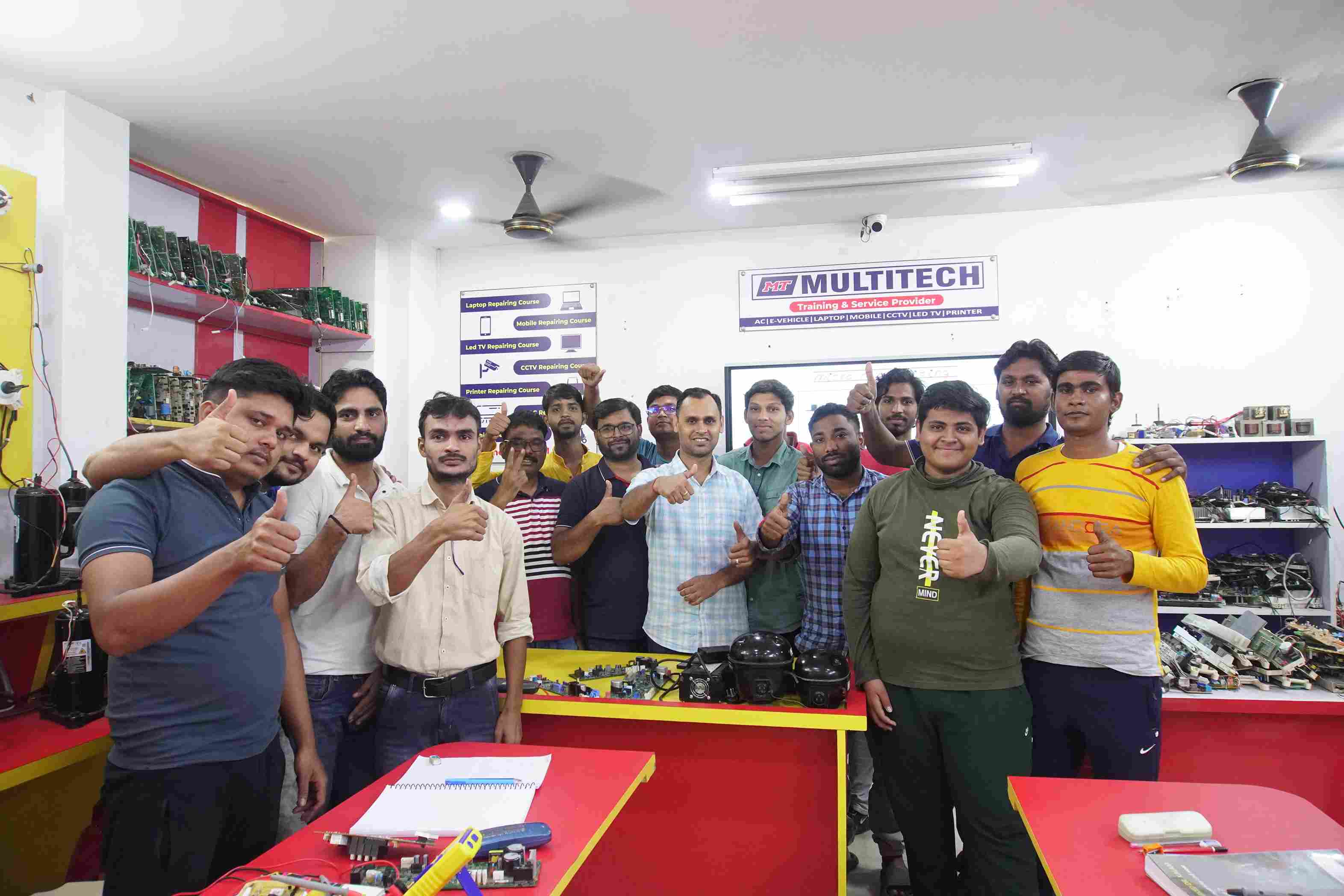 AC PCB Repairing Course | AC Repairing Course | Multitech Institute